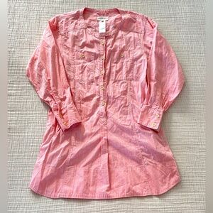 Etoile Isabel marant light pink button up dress